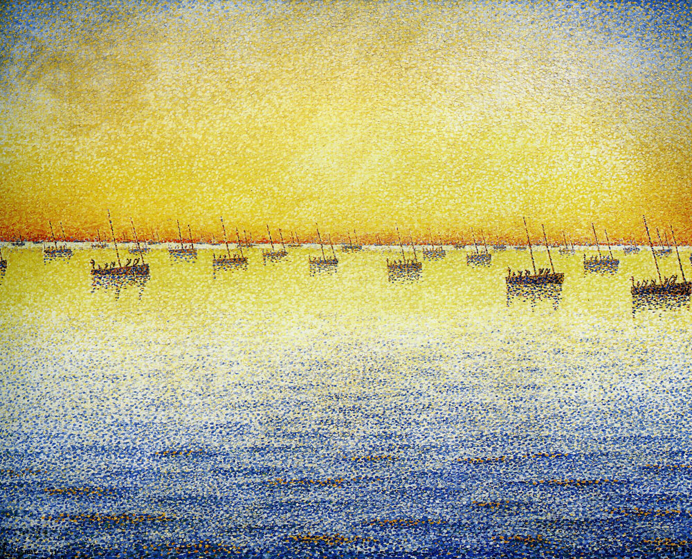 Paul Signac - Sardine Fishing, Concarneau, Opus 221 (Adagio)