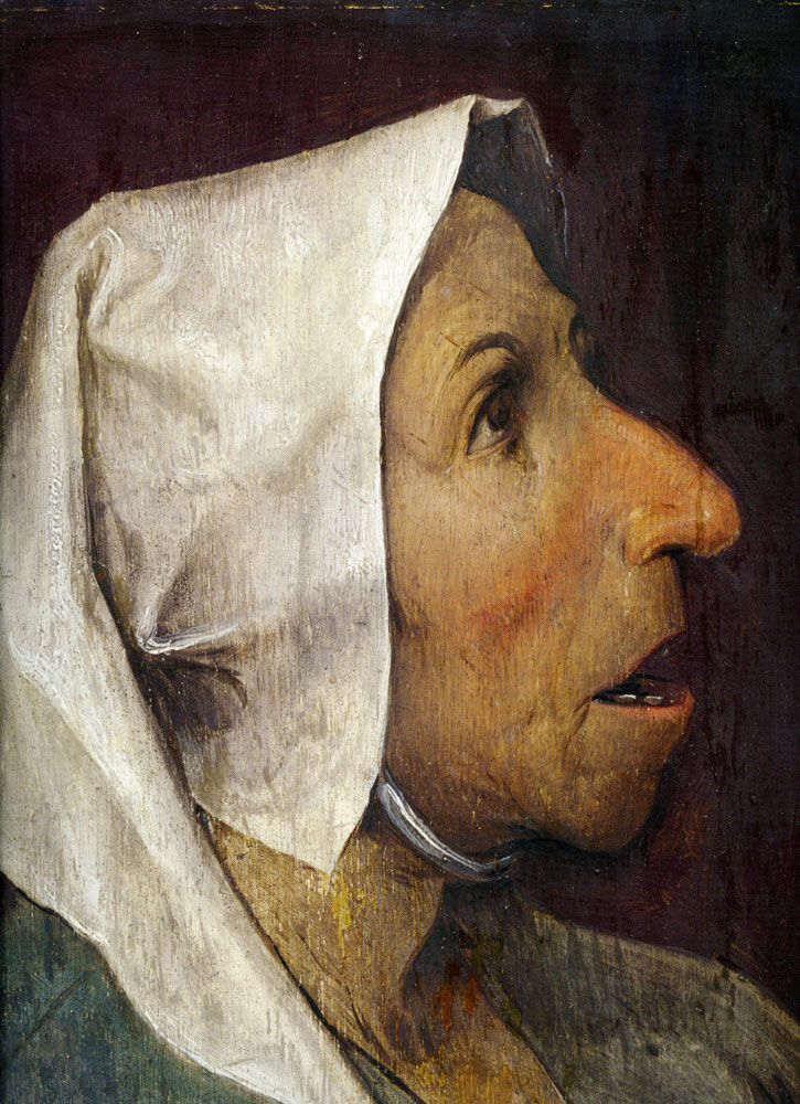 Pieter Bruegel the Elder - Head of a peasant woman