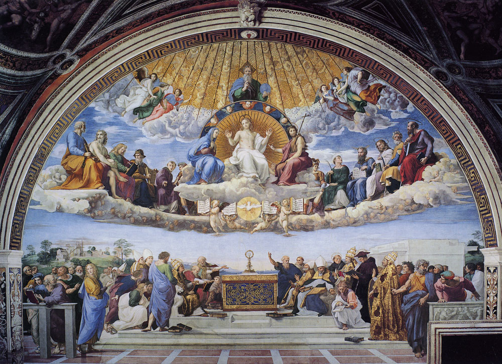 Raphael - The Disputation of the Holy Sacrament