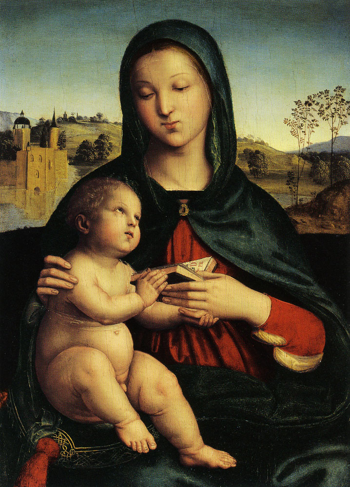 Raphael - Madonna and Child with a Book