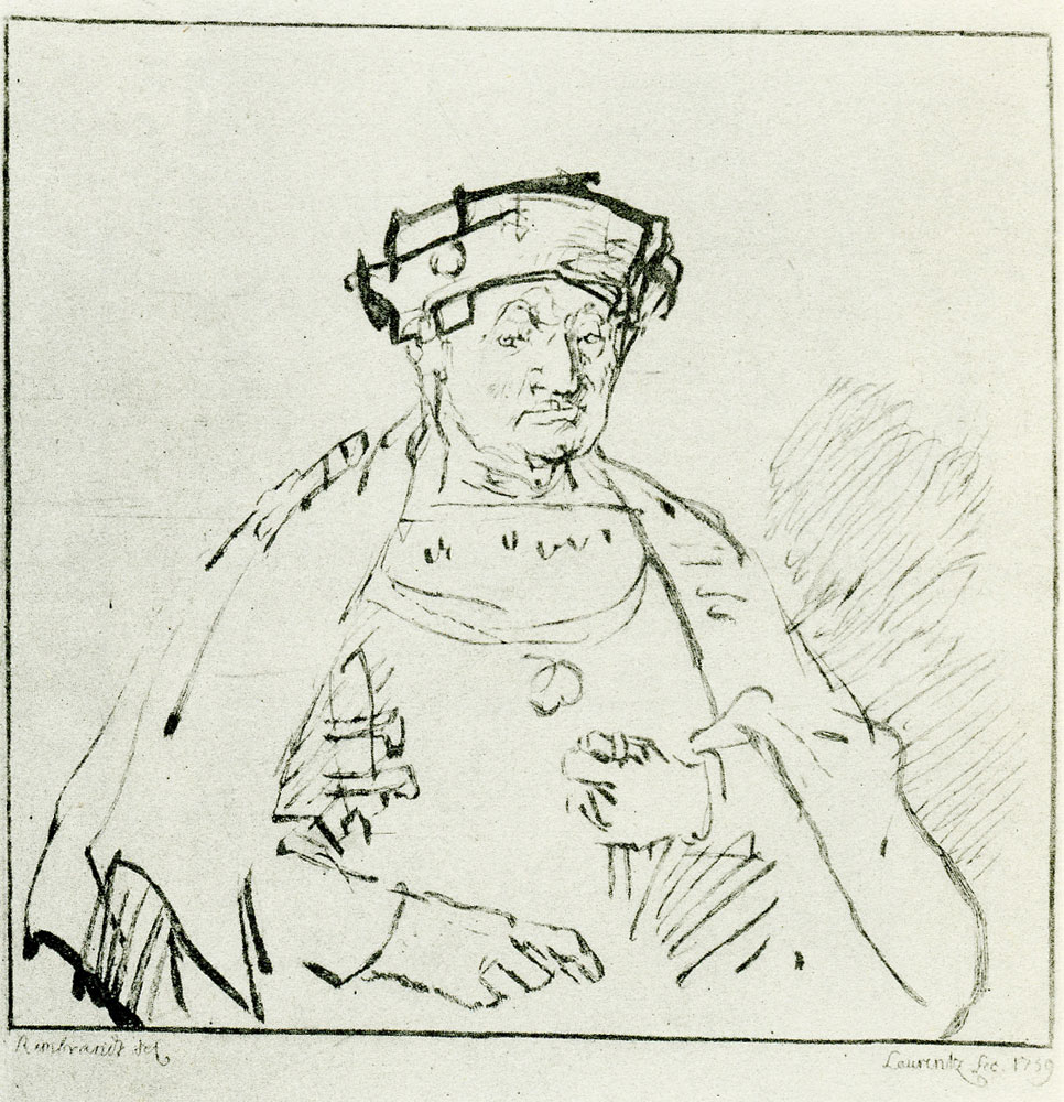 Rembrandt - Elderly Man Wearing a Cap