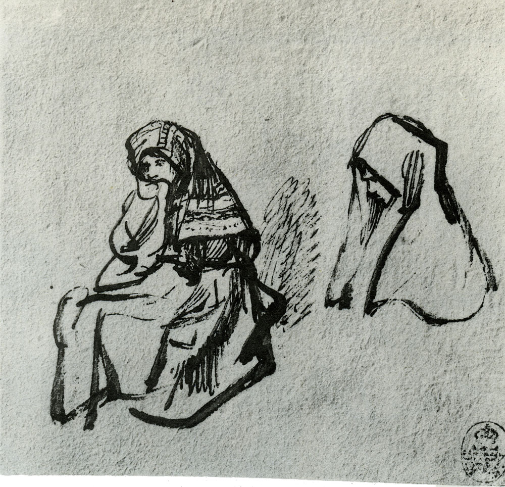 Rembrandt - Seated Girl