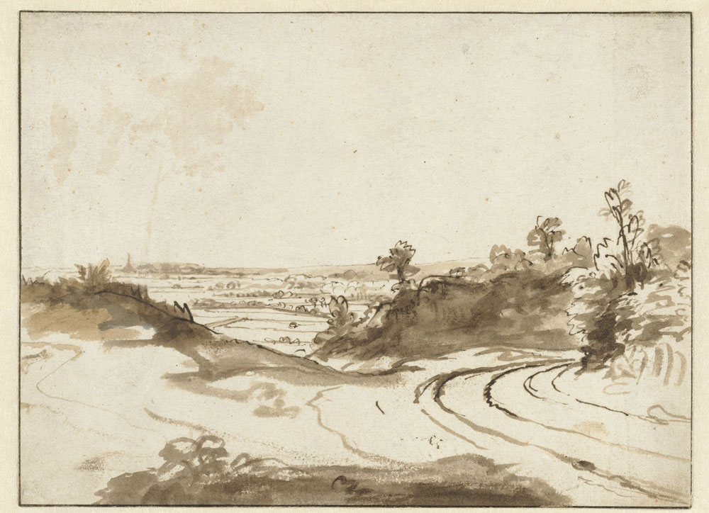 Rembrandt - View in Gelderland