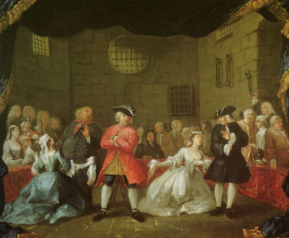 William Hogarth - A Scene from the Beggar's Opera