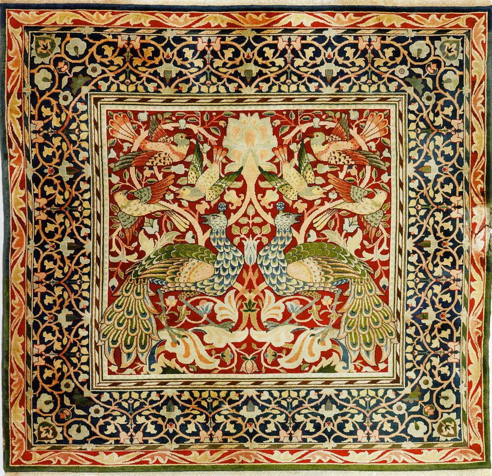 William Morris - Peacock and Bird Carpet