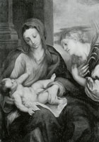 Copy after Anthony van Dyck The Virgin and Cild with St Catherine of Alexandria