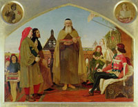 Ford Madox Brown The First Translation of the Bible into English