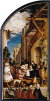 Hans Holbein the Younger Oberried Altarpiece - Adoration of the Magi