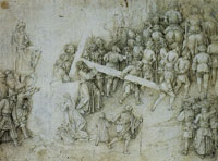 After Jan van Eyck Christ carrying the cross
