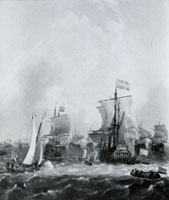 Ludolf Backhuyzen The arrival of the Kattendijk at Texel, 22 July 1702