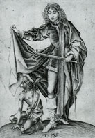 Martin Schongauer Martin and the Beggar