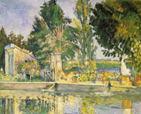 Paul Cézanne Jas de Bouffan, the Pool