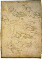 Raphael Studies for an Infant Christ