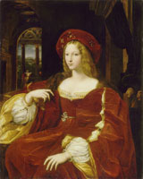 Raphael and Giulio Romano Portrait of the Viceregine of Naples, Isabel de Requesens i Enriquez