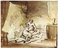 Rembrandt Samson and Delilah