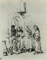 Rembrandt St. Peter and St. John Healing the Paralysed