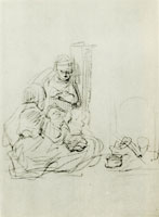 Rembrandt Two Women