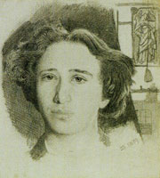 Simeon Solomon Self-Portrait