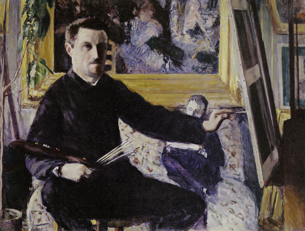 Gustave Caillebotte - Self-Portrait at the Easel
