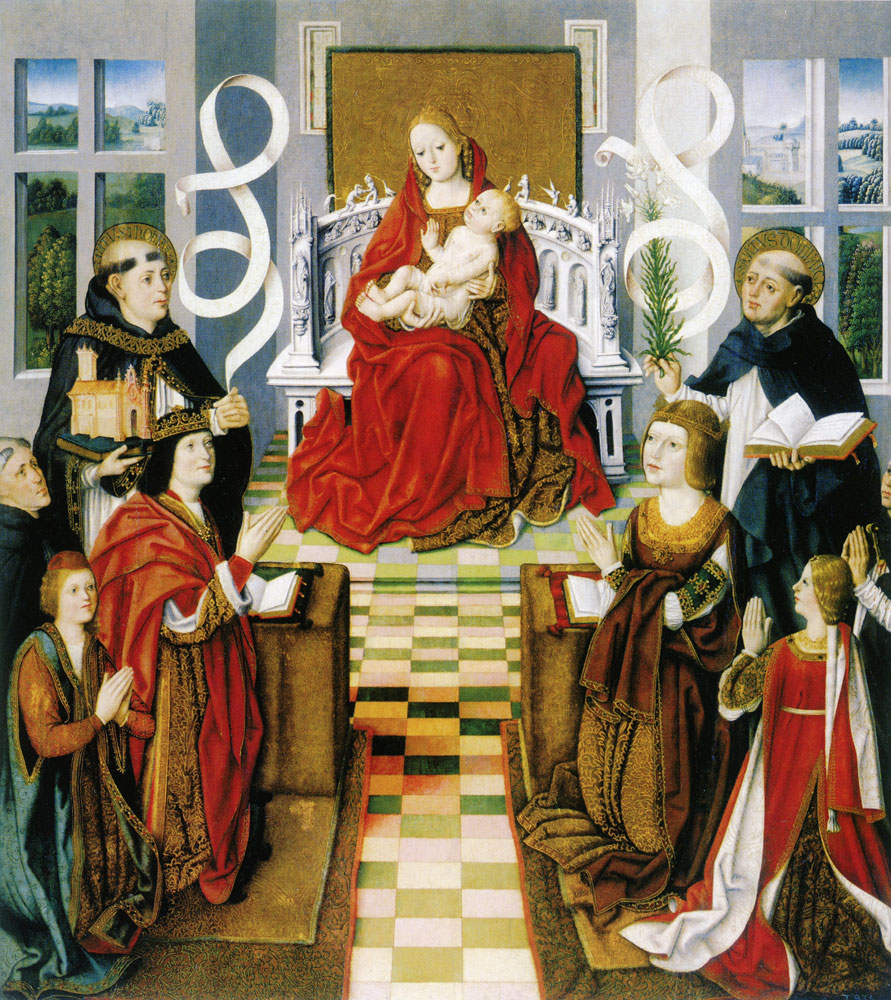 Unknown Castilian painter - The Virgin of the Catholic Monarchs