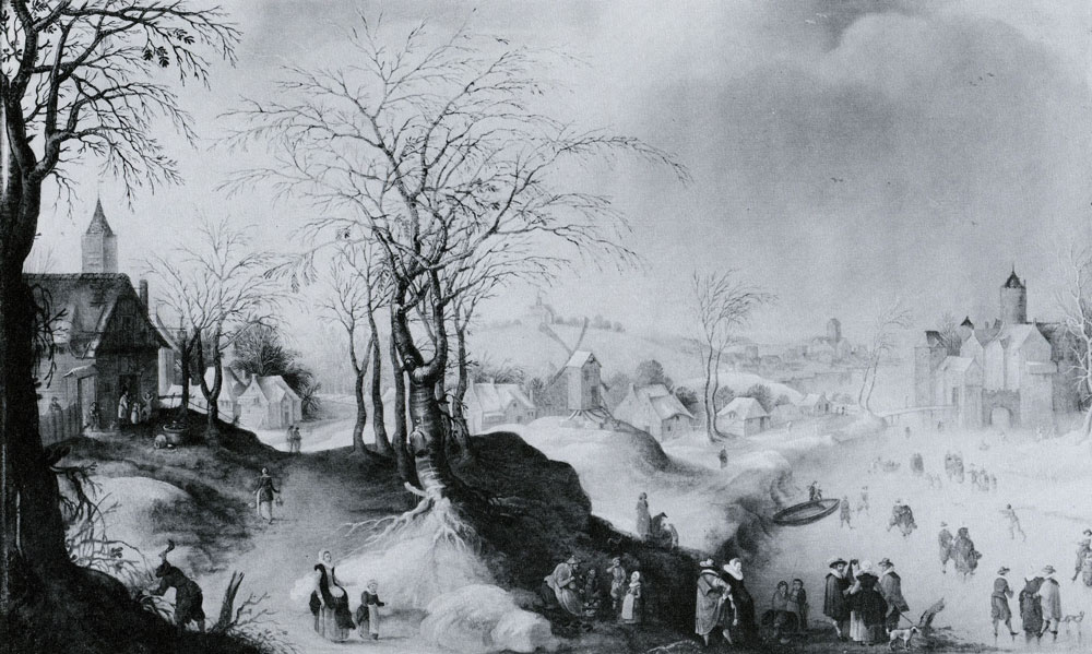 Claes Jacobsz. van der Heck - A winter landscape