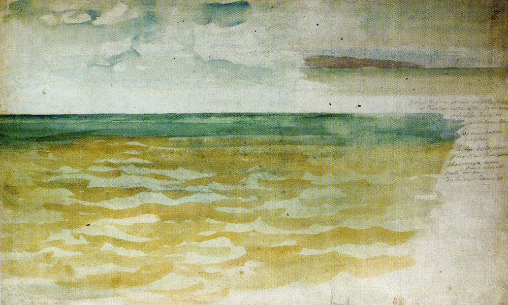 Eugène Delacroix - Seascape