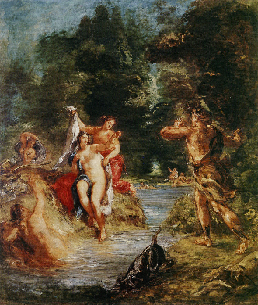 Eugène Delacroix - Summer - Diana and Actaeon