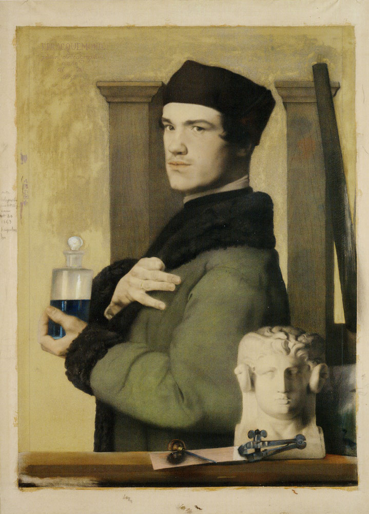 Felix Bracquemond - Self Portrait as an aquafortist
