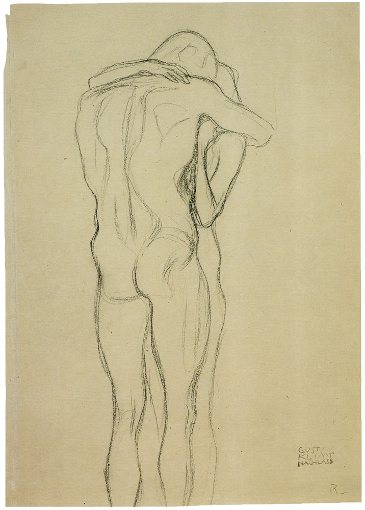 Gustav Klimt - Embracing Couple