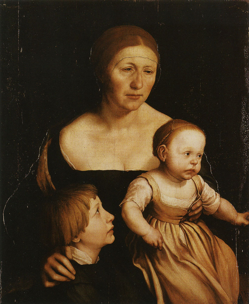 Hans Holbein the Younger - Portrait of the Artist's Family