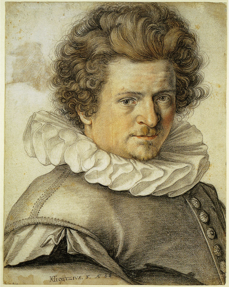 Hendrick Goltzius - Portrait of Gillis van Breen