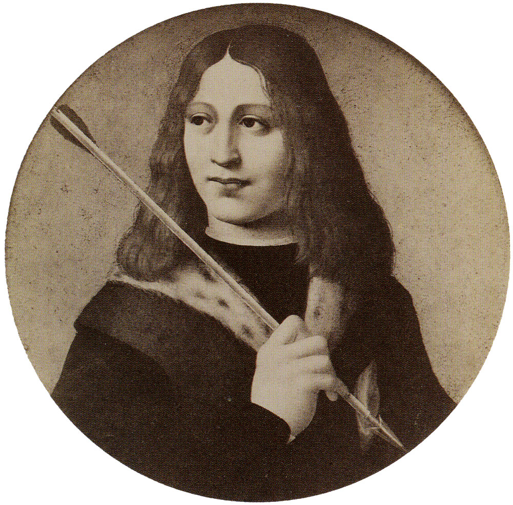 Marco d'Oggiono - Man with an Arrow ('Saint Sebastian')
