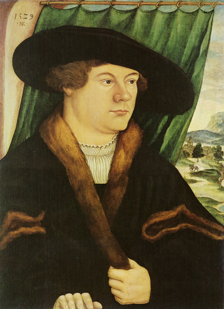 Nicolaus Kremer - Portrait of a nobleman