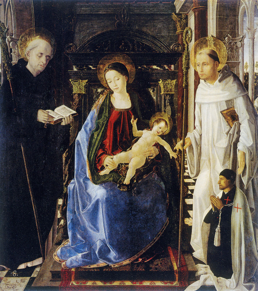 Paolo de San Leocadio ? - The Virgin of the Knight of Montesa
