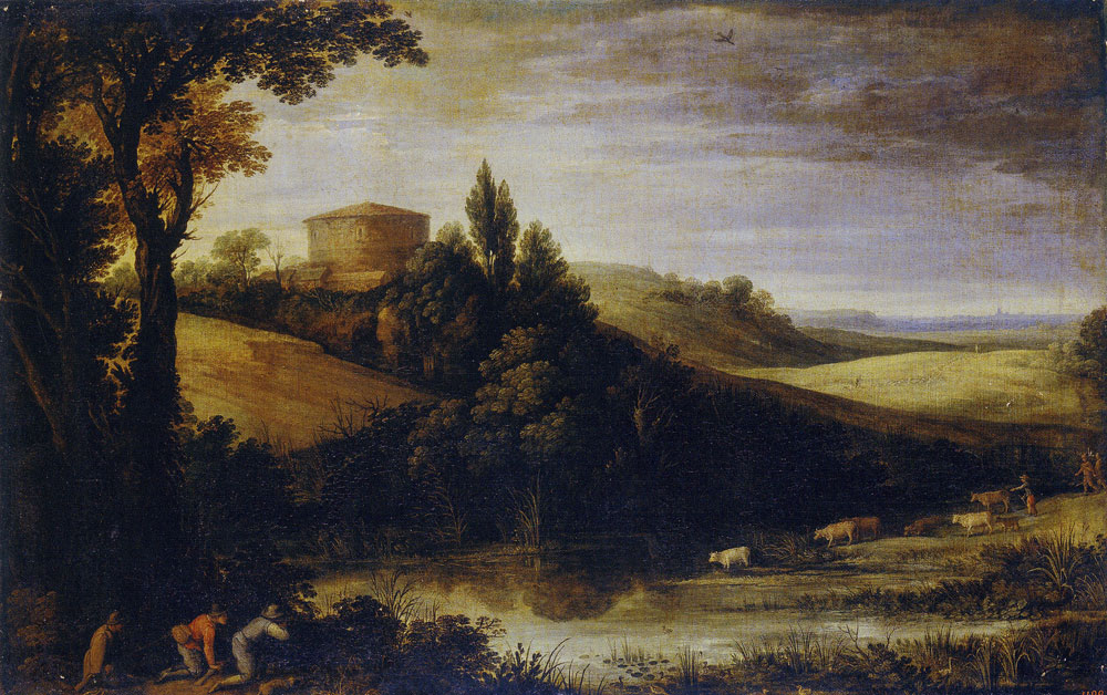 Paul Bril - View of the Roman Campagna
