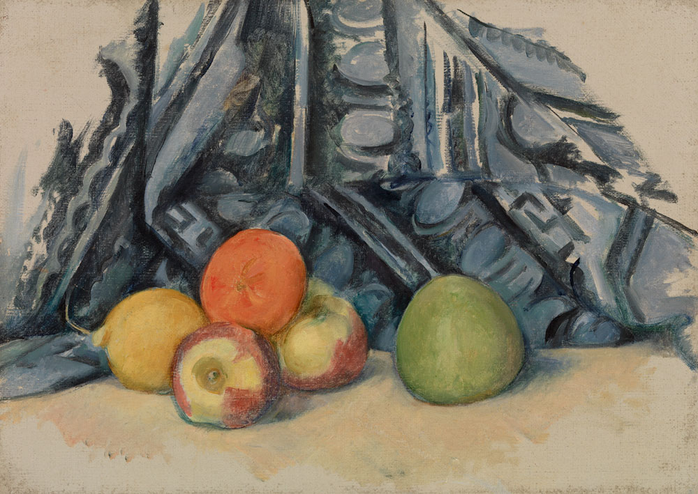 Paul Cézanne - Apples and Cloth