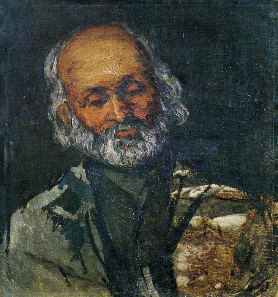 Paul Cézanne - Head of an old man