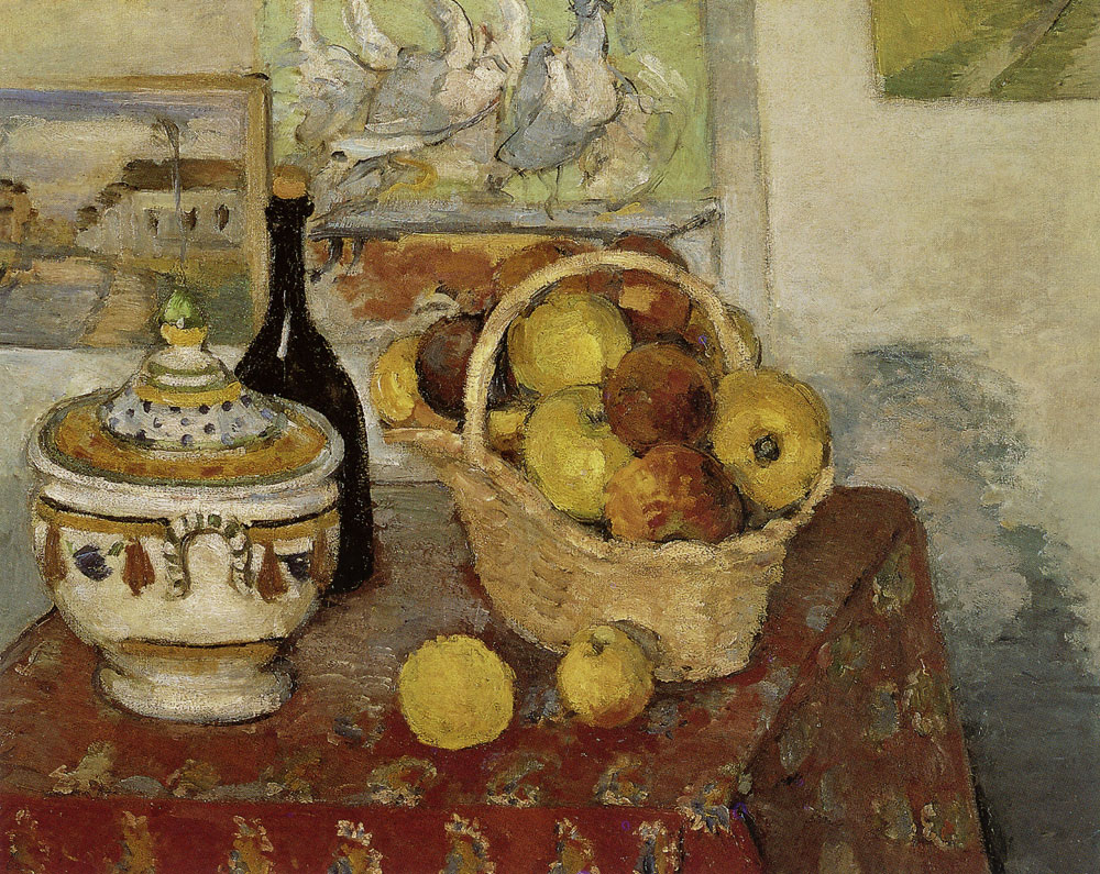 Paul Cézanne - Still life with soup tureen