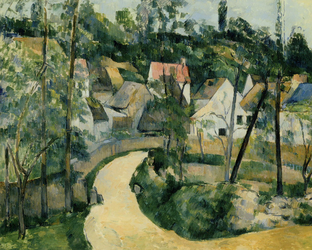 Paul Cézanne - Turn in the road