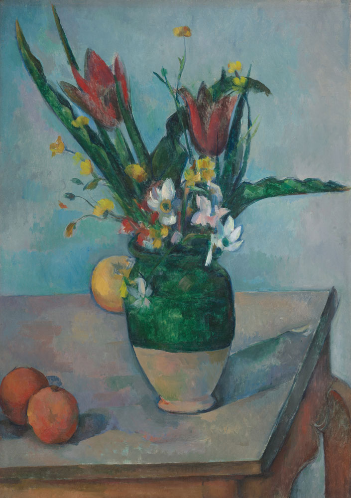 Paul Cézanne - The Vase of Tulips