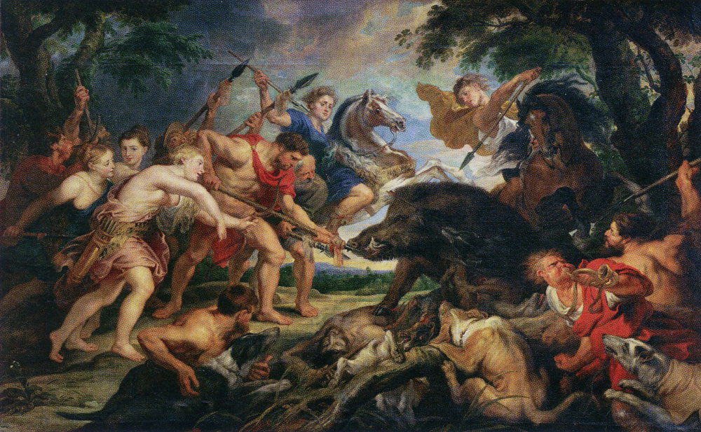Peter Paul Rubens and workshop - Calydonian Boar Hunt