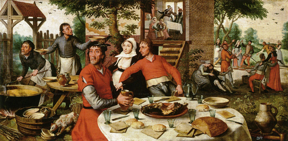 Pieter Aertsen - Peasant feast