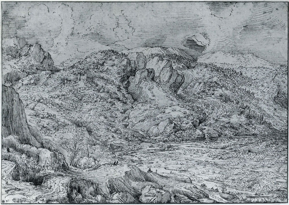 Pieter Bruegel the Elder - Alpine landscape