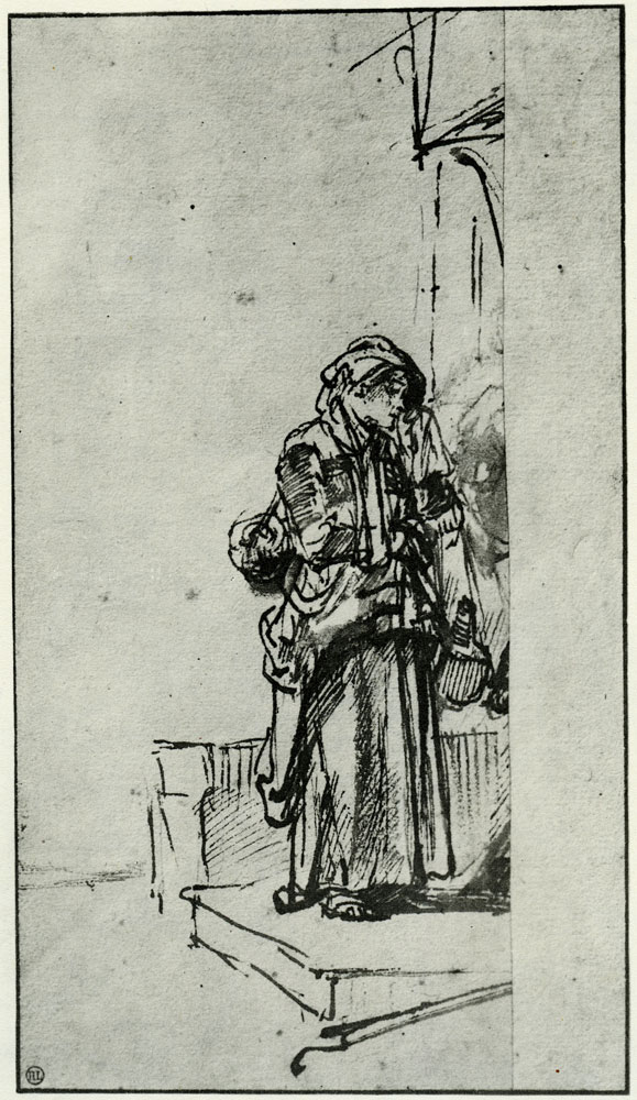 Rembrandt - Hagar Weeping