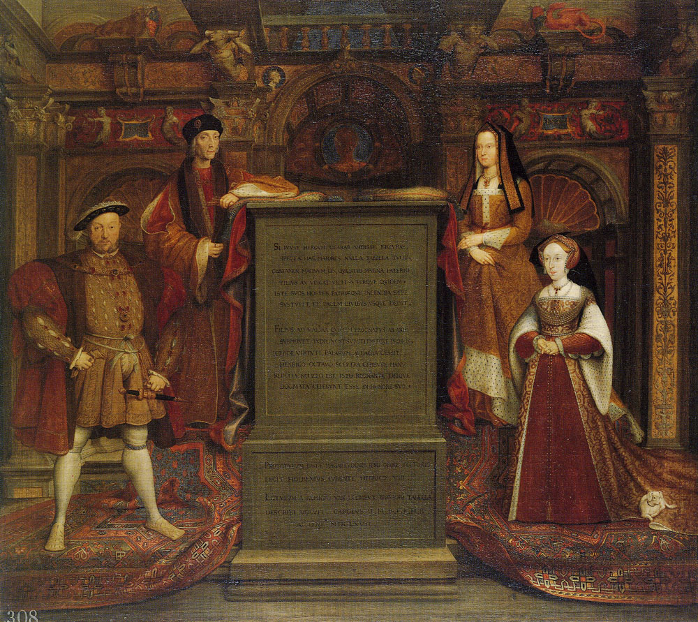 Remigius van Leemput after Hans Holbein the Younger - Copy of the lost mural at Whitehall