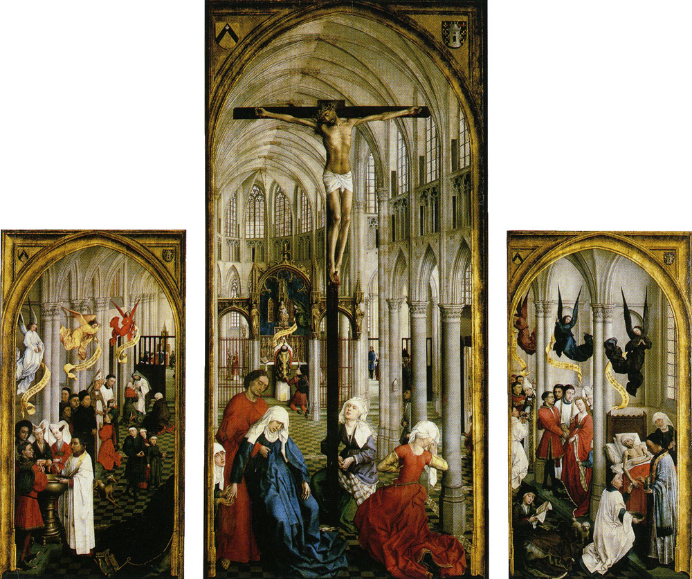 Rogier van der Weyden - Seven Sacraments triptych