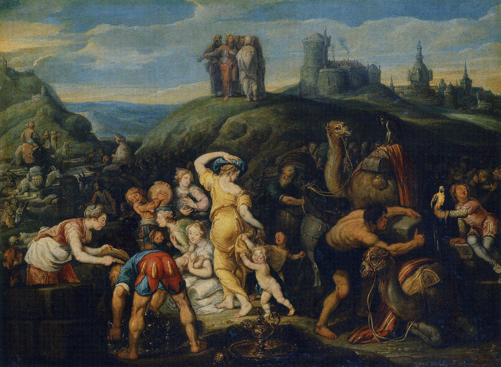 Simon de Vos - The Israelites After the Crossing of the Red Sea