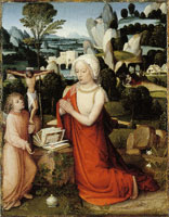 Adriaen Isenbrant The Magdalen in a Landscape