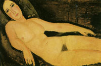 Amedeo Modigliani Nude on a Divan