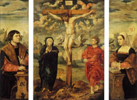 Follower of Bernaert van Orley The Crucifixion